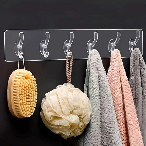 Crochets Autocollants (6 Pcs)