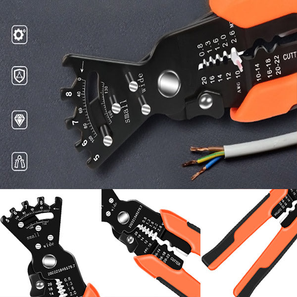 Outillage de Câblage Professionnel 5 en 1
