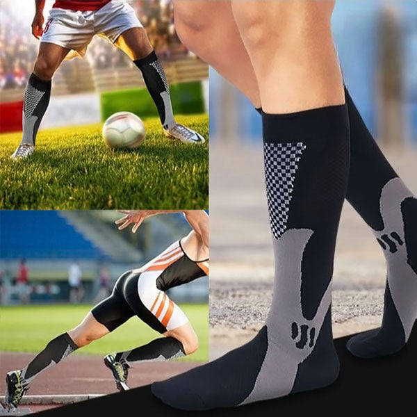 Chaussettes de Compression Unisexes pour le Sport et la Vie Quotidienne
