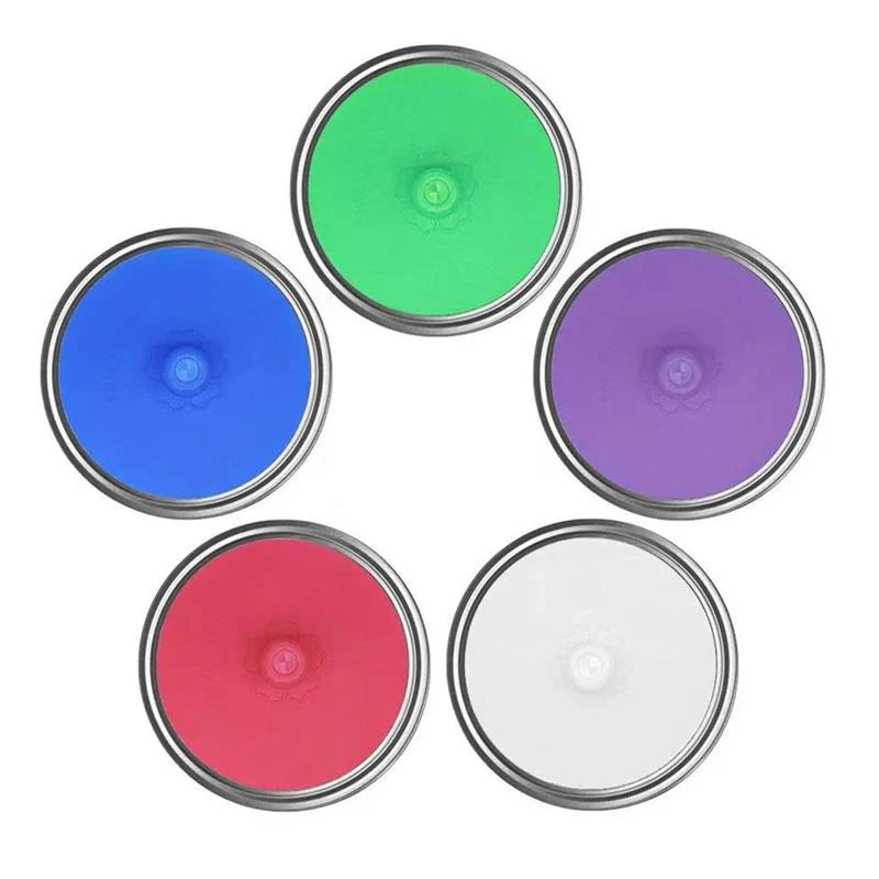Couvercles en Silicone pour la Fermentation des Aliments (5 Pcs)