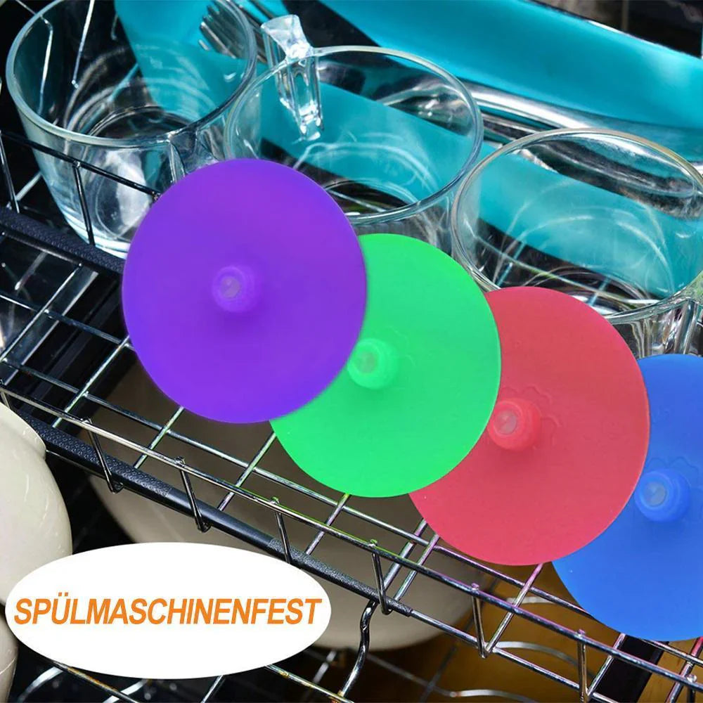Couvercles en Silicone pour la Fermentation des Aliments (5 Pcs)