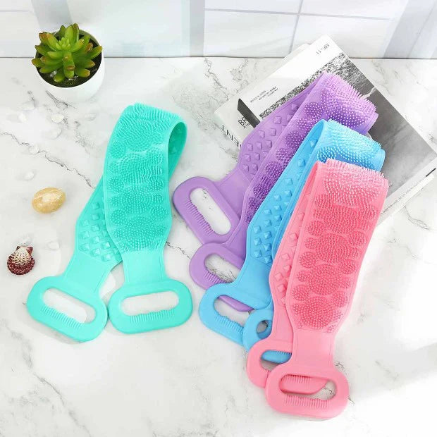 Ceinture de Douche en Silicone pour un Nettoyage de la Peau Tout en Douceur