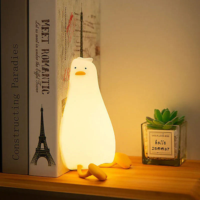 La Veilleuse en Forme de Canard qui S' Allume Doucement