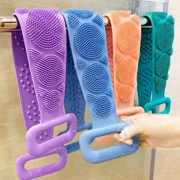Ceinture de Douche en Silicone pour un Nettoyage de la Peau Tout en Douceur