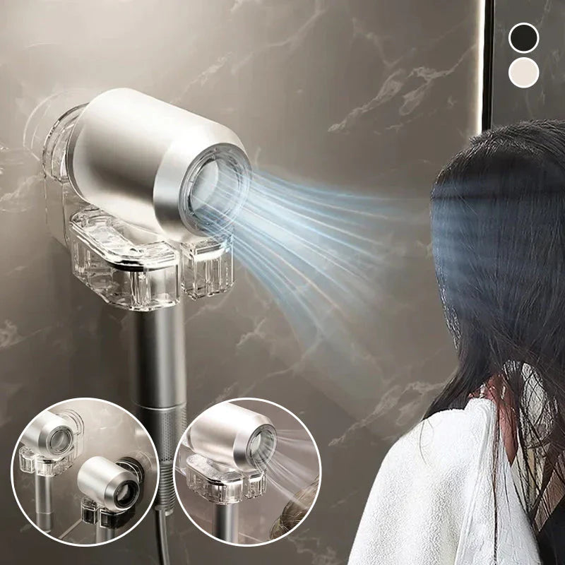 Support de Sèche - Cheveux Pivotant à 360 ° pour Montage Mural