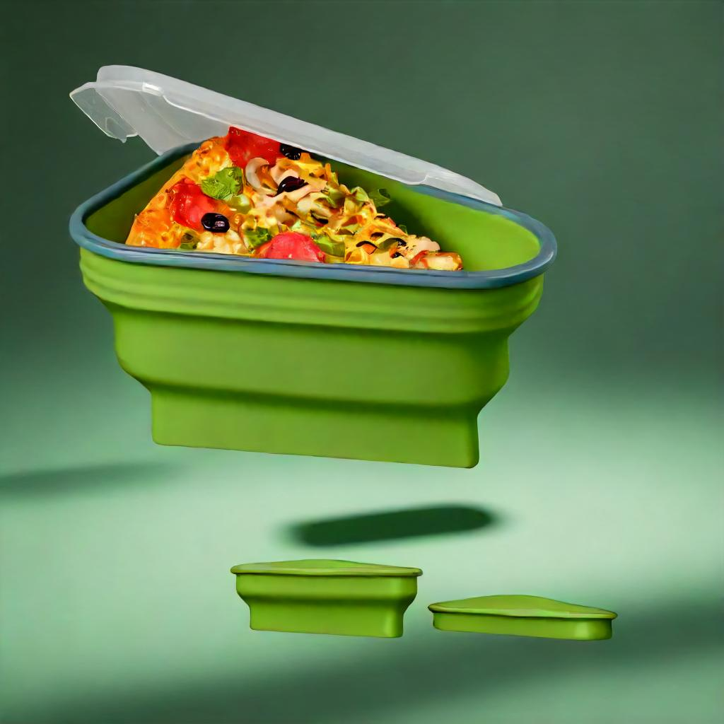 Boîte à Pizza Réutilisable et Peu Encombrante
