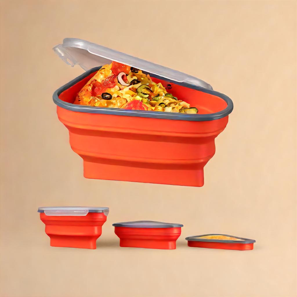 Boîte à Pizza Réutilisable et Peu Encombrante