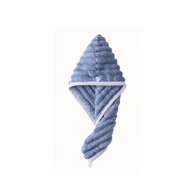 Coiffe de Séchage de Cheveux en Microfibre Très Absorbante