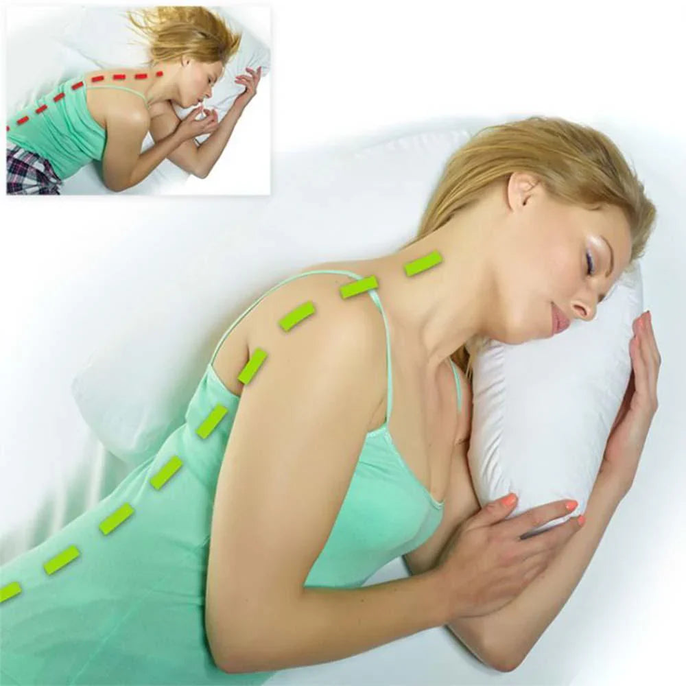 Coussin Ergonomique pour Dormir sur le Côté, en Forme de U