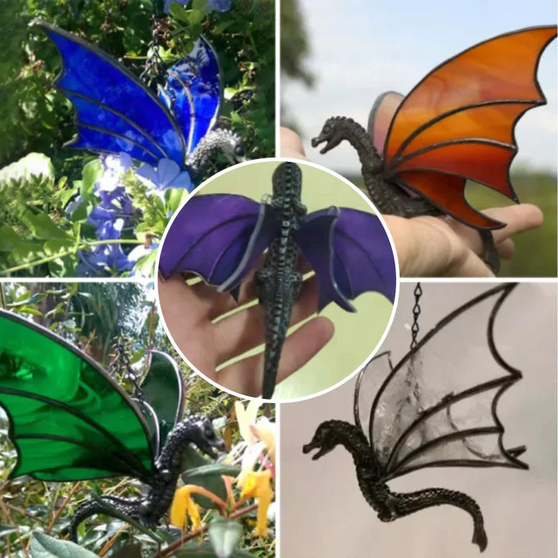 Décorations de Dragons Colorées à Suspendre