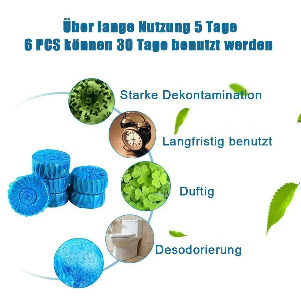 Tabs Wc Autonettoyants pour une Fraîcheur Longue Durée (10 Pcs)