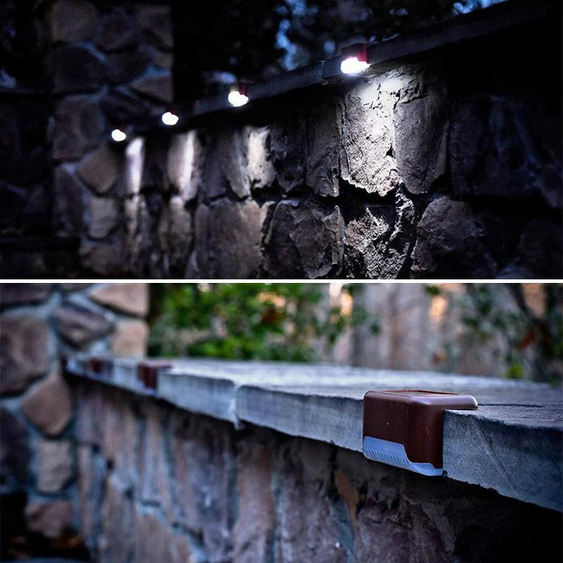 Lampes Solaires de Jardin à Led avec Détecteur de Mouvement (4 Pièces)