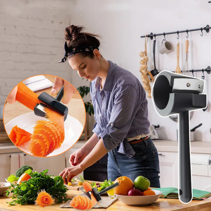 Rouleau de Coupe Rotatif pour les Fruits et les Légumes