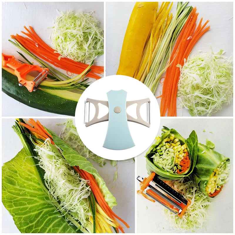 Set D' Éplucheurs avec Quatre Ustensiles de Cuisine Pratiques