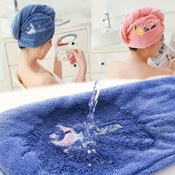 Serviette en Microfibre avec Effet Turbo - Séchant