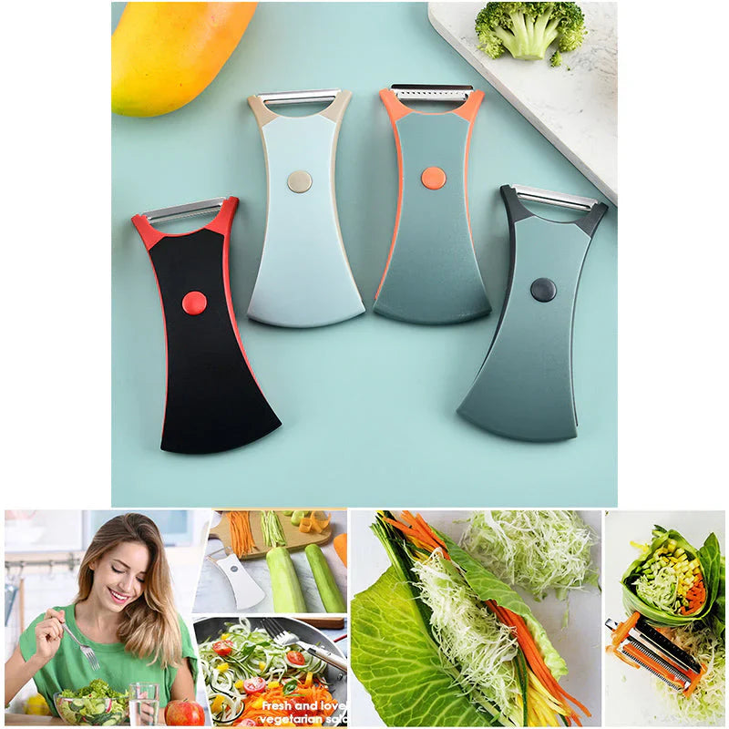 Set D' Éplucheurs avec Quatre Ustensiles de Cuisine Pratiques