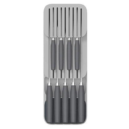 Rangement Sûr des Couteaux pour les Tiroirs de Cuisine
