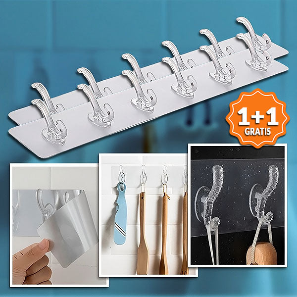 Crochets Autocollants (6 Pcs)