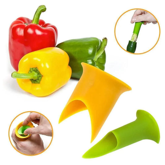 Set de 2 Épépineuses à Poivrons pour un Épépinage Rapide