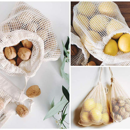 Sacs à Provisions Respectueux de L' Environnement (6 Pcs)