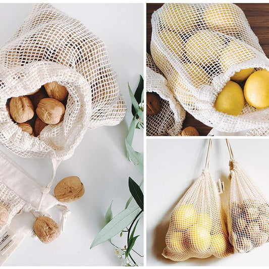 Sacs à Provisions Respectueux de L' Environnement (6 Pcs)