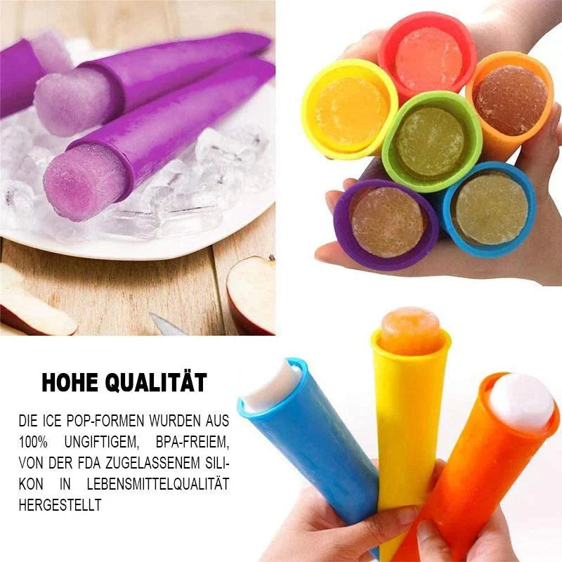 Kit de Moules à Glace en Silicone Réutilisables