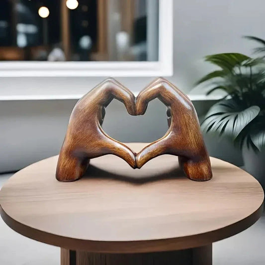 Sculpture en Forme de Cœur Pleine D' Amour