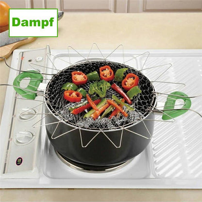 Panier à Tamis Flexible en Acier Inoxydable pour la Cuisson et la Friture