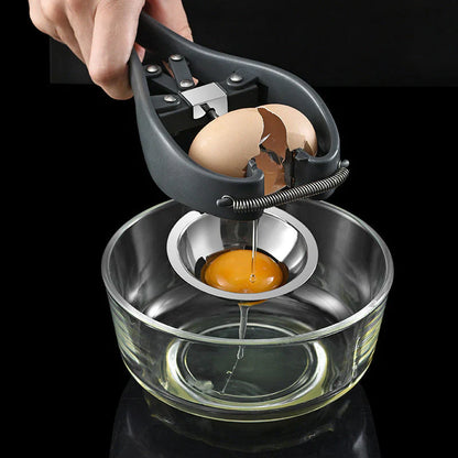 Coupe Œufs en Acier Inoxydable avec Mécanisme D' Ouverture