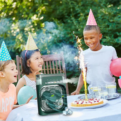 Ventilateur Multifonctionnel avec Humidification et Refroidissement