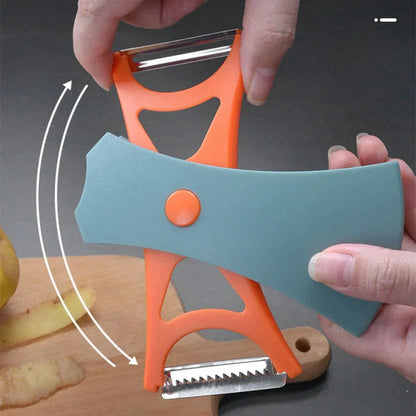 Set D' Éplucheurs avec Quatre Ustensiles de Cuisine Pratiques
