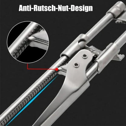 Ouvre-boîte Réglable en Acier Inoxydable pour Différentes Tailles