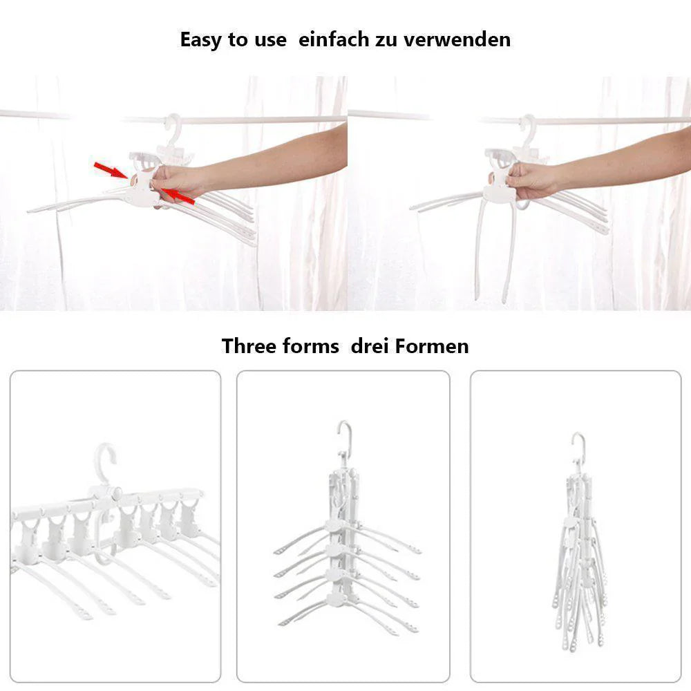 Portemanteau Flexible avec Hauteur Réglable