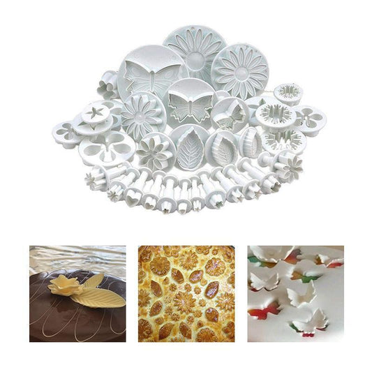 Set Créatif de 33 Pièces pour Décorer des Gâteaux