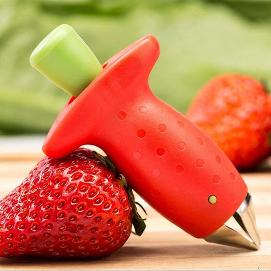 Étrognonneuse à Fraises en Acier Inoxydable