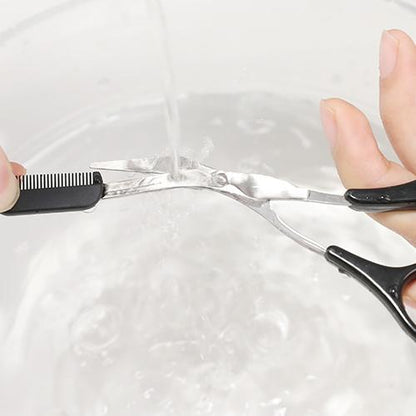 Ciseaux de Précision pour les Sourcils et les Poils du Visage