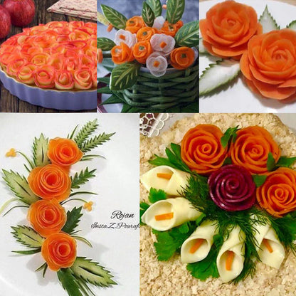 Rouleau de Coupe Rotatif pour les Fruits et les Légumes