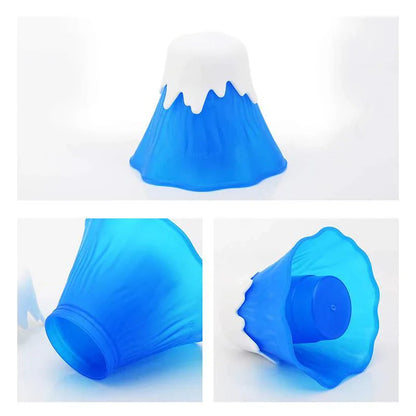 Nettoyeur Micro-ondes à Vapeur en Forme de Volcan