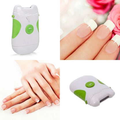 Tondeuse à Ongles Électrique avec Lumière de Précision à Led