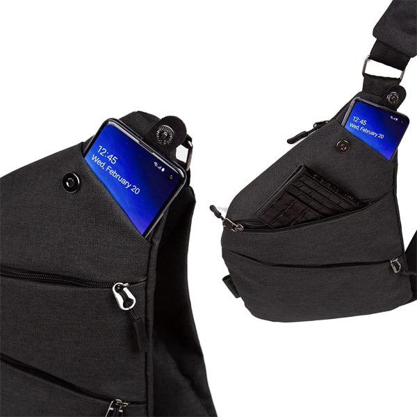Sac à Bandoulière Multifonctionnel - de la Place pour Tout!