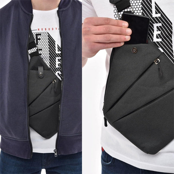 Sac à Bandoulière Multifonctionnel - de la Place pour Tout!