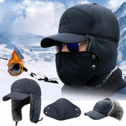 Casquette D' Hiver Thermique avec Protection