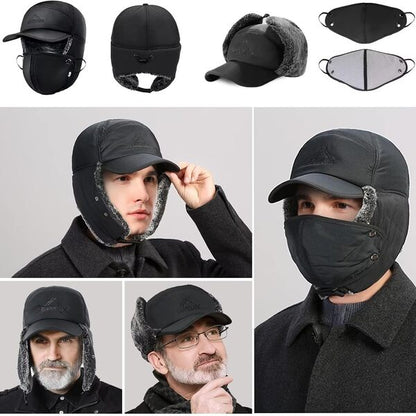 Casquette D' Hiver Thermique avec Protection