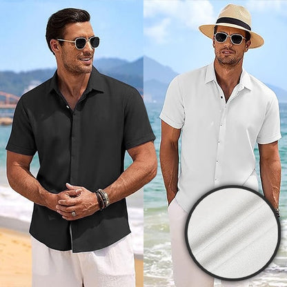 Chemise D' Été en Lin Léger