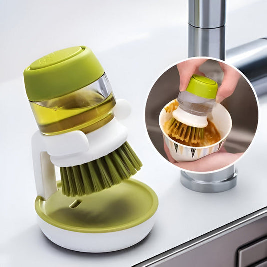 Brosse de Nettoyage Multifonctionnelle avec Distributeur