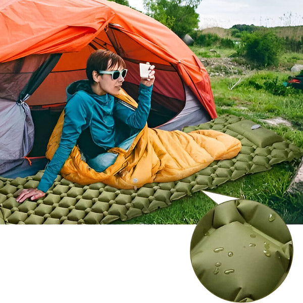 Matelas de Camping avec un Maximum de Confort de Sommeil