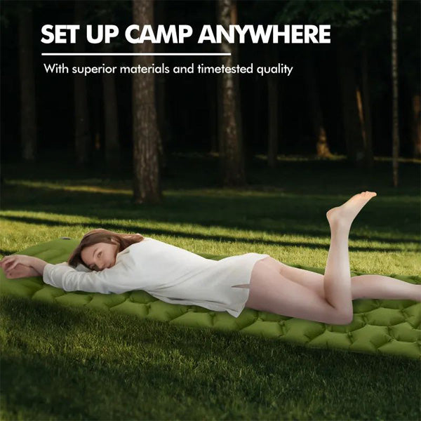 Matelas de Camping avec un Maximum de Confort de Sommeil