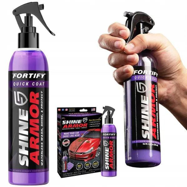 Spray D' Entretien Automobile 3 en 1 pour Protéger & Faire Briller