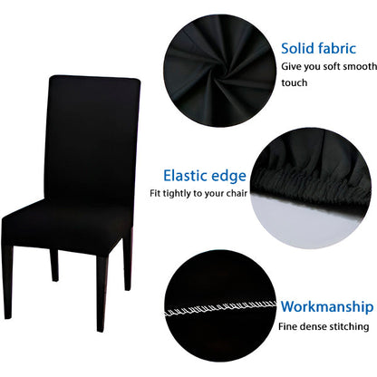 Housses de Chaises Élastiques pour Toutes les Occasions (4 Pcs)