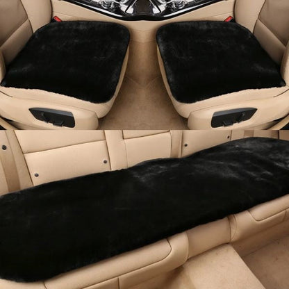 Housse de Siège de Voiture Douillette (3pcs)